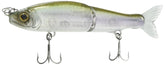 Gan Craft Guncraft Joined Claw F Wakasagi side view, versatile lure for bass and trout.