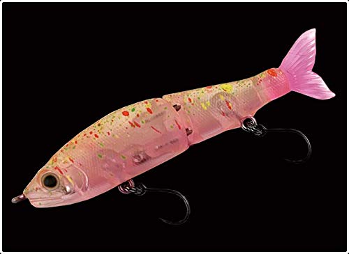 Gan Craft Joined Claw 70mm Area Trout pink flicker lure glides for mid-range trout