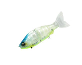 Gan Craft Jointed Claw Ratchet 144F #05 BB Clear Perch lure casting action