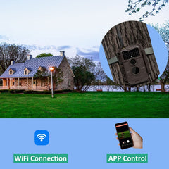 GardePro E6 no-glow night vision demonstrates discreet nighttime wildlife monitoring.