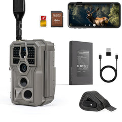 GardePro X66 Pro live view monitor offers real-time field activity visibility.