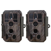 GardePro E5S trail camera front view showing compact housing for quick field setup.