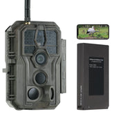 GardePro E8P battery pack powers the trail camera with eco-friendly, rechargeable energy.