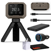 Garmin Xero C1 Pro chronograph front view shows compact portable design for range use