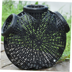 GAROZATION eel-catching-basket-floating-cage provides visible action for quick checks.