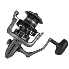 Aluminum frame construction of GARRET spinning reel