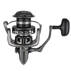 Close-up of 55lb carbon fiber drag on GARRET reel