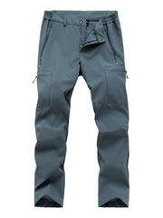 Gash Hao men's waterproof ski pants front view for dry comfort on snow days