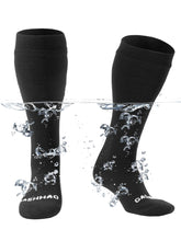Gash Hao waterproof socks full view with knee-high protection for dry feet.
