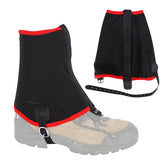 Gators for hiking boots with coverage shield legs on rugged trails.