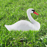 Gavigain floating swan on water boosts pond ambiance and wildlife realism