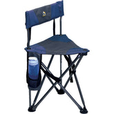 GCI Outdoor Quik-E-Seat with drink holder for convenient refreshment during events.