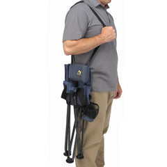Open Quik-E-Seat supports comfortable seating with lumbar padding for longer sessions.