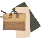 GEAR AID Micro-Terry Washcloth OD Green ideal for travel freshness