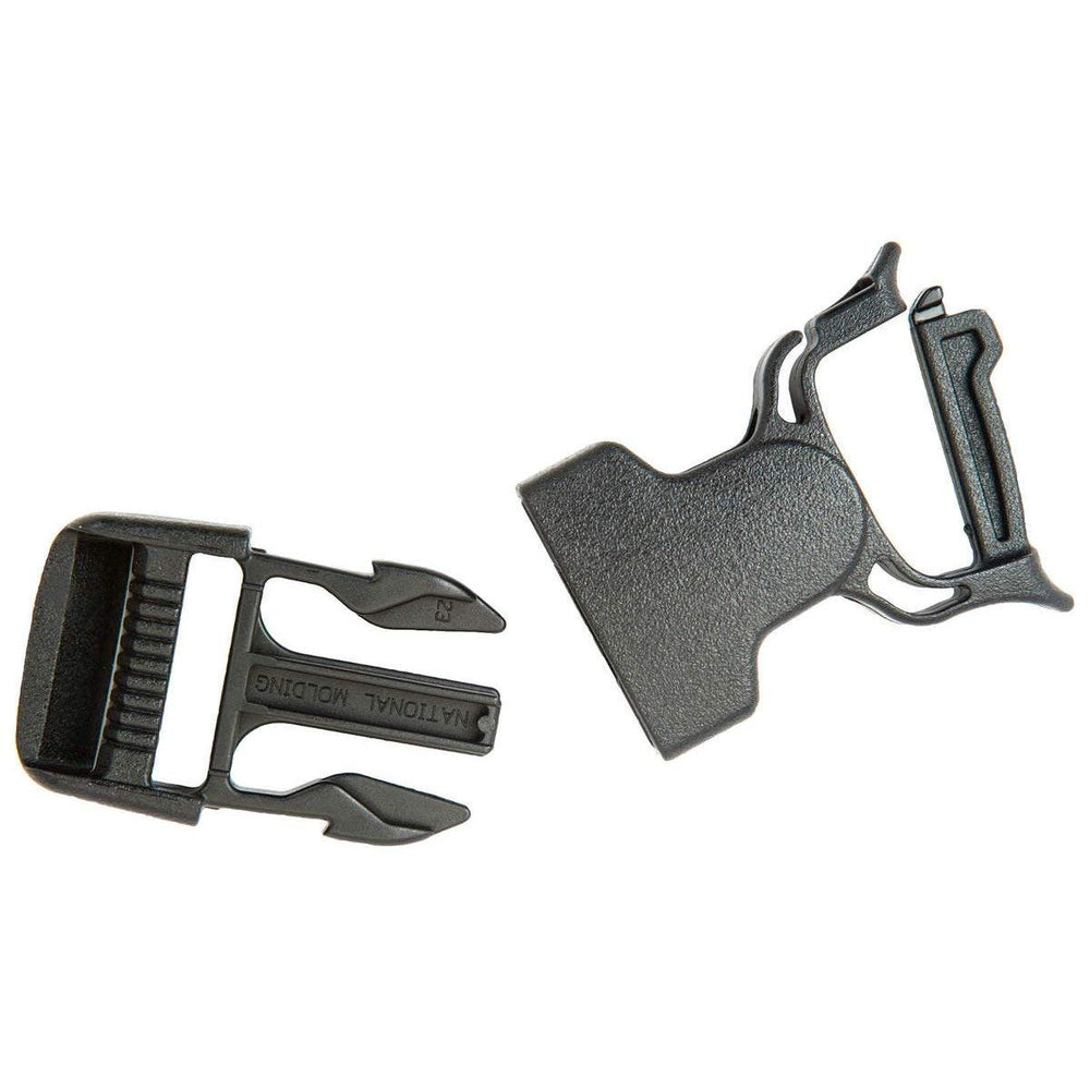 GEAR AID Snap Bar Buckle on a backpack for quick, tool-free repairs.