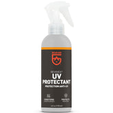 GEAR AID UV Protectant spray bottle protecting outdoor gear from sun damage