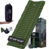 Gear Doctors Ether folded compact pack shows ultra-light portability for backpackers.