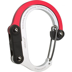 GEAR AID HeroClip Medium clip-360-rotation enables hands-free access to gear.