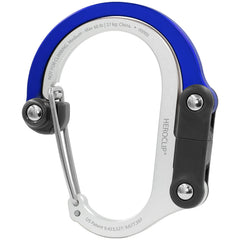 GEAR AID HEROCLIP Medium hanging a backpack securely from a tree with a rubber grip