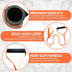 GearHill Deer Drag Rope image demonstrates included rope for secure dragging