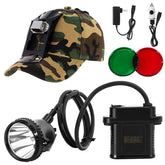 GearOZ 10W LED headlamp with focused beam for night navigation.
