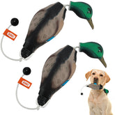 GearOZ Duck Dummy with dangling head for lifelike water retrieves.
