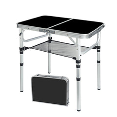 Geastsheng portable camping table open-setup enables quick outdoor meals.