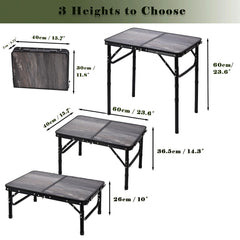 Geastsheng aluminum legs emphasize lightweight durability for portable trips