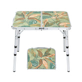 Geastsheng small folding table in compact briefcase fold for easy carry