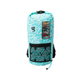 Geckobrands Hydroner 20L top view showing roll-top closure for dry storage.