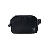 Geckobrands Waterproof Belt Bag with waterproof exterior protects valuables during light rain.
