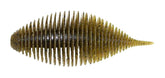 Geecrack Bellows Gill creature bait with ribbed body for natural feel during retrieves.