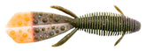 Geecrack Worm Baobhog EX 3.8-inch orange lure with a bold front claw boosts strikes.