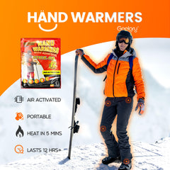 GEELGRY hand warmers 175pcs ready for on-the-go warmth in pockets or gloves.