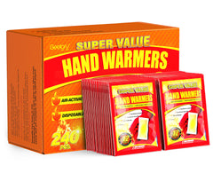 GEELGRY hand warmers 240-pack front view for bulk winter warmth.