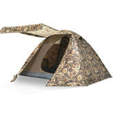GEERTOP 4P tent exterior view showcasing rugged waterproof shell for all-weather camping
