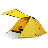 Geertop four-person dome tent packable for easy backpacking and travel