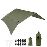 GEERTOP tarp side panel extension for adjustable sunrise shade