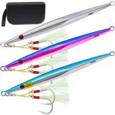 Blue 160g saltwater vertical jig set