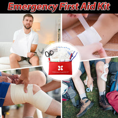 Geiserailie compact first-aid kit bag packaging demonstrates portable safety for cars and backpacks.