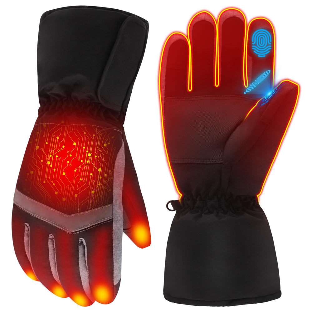 GemstoneGO heated gloves rapid heat demonstration for cold outdoor wear