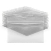 Generic 100-pack bag with lock zipper provides airtight storage for soft plastics.