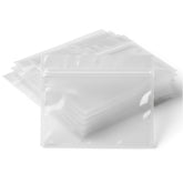 Generic 100-pack soft plastic baits bags with zipper closure for secure, organized tackle.
