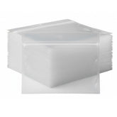 Generic 100pack 6x4 soft plastic bait bags with clear zipper for quick lure identification.