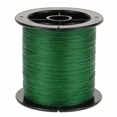 Generic 300m braided fishing line on green spool for durable casting