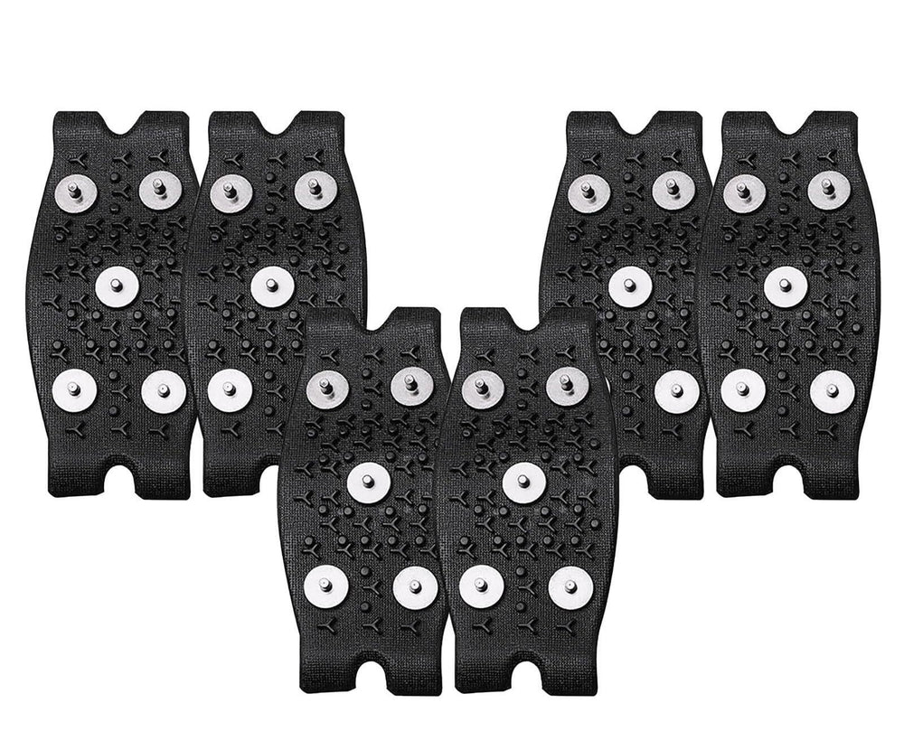 Generic 5-Claw anti-skid shoe covers provide traction on ice for hiking