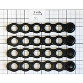 Generic 5-hole world-style rubber bike rack strap closeup for secure transport