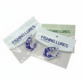 Generic 50pcs soft plastic bait packaging bag shows clear visibility for quick lure selection