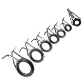 Generic 7 Pcs rod guides set for durable rod rebuilding and reliable line flow