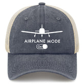 Generic Airplanes Modes Sun Hat front view, compact packability for travel and everyday use
